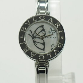 【中古】BVLGARI B-zero1 レディース 腕時計 バタフライ 4P SS クオーツ ホワイトシェル文字盤 BZ22S