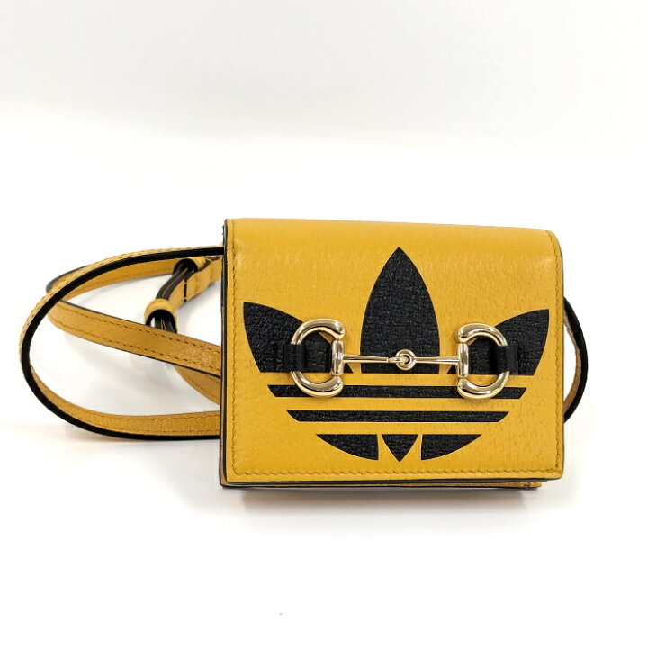 楽天市場】【中古】GUCCI adidas コラボ ショルダー ウォレット ホース  