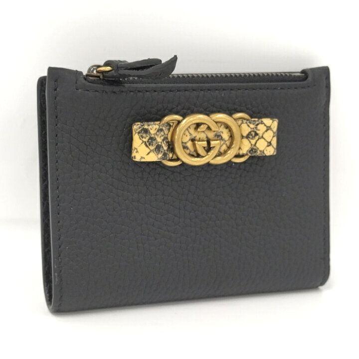 楽天市場】【中古】GUCCI インターロッキングG パイソンボウ 