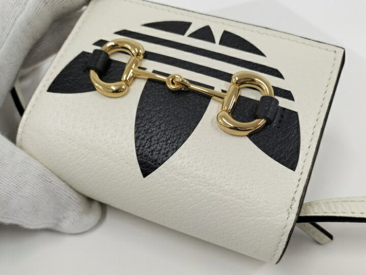 楽天市場】【中古】GUCCI adidas コラボ ショルダーウォレット ホース  