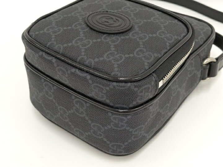 楽天市場】【中古】GUCCI ショルダーバッグ ロゴ GGスプリーム レザー  