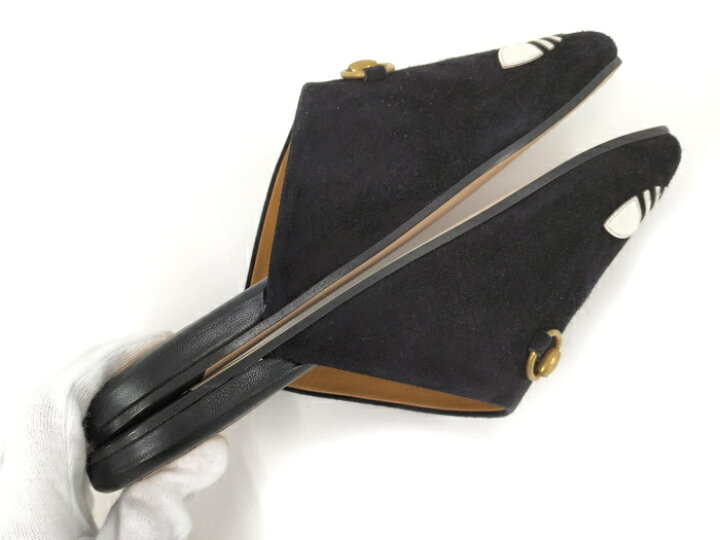 楽天市場】【中古】GUCCI adidas コラボ サンダル ロゴ ホースビット  