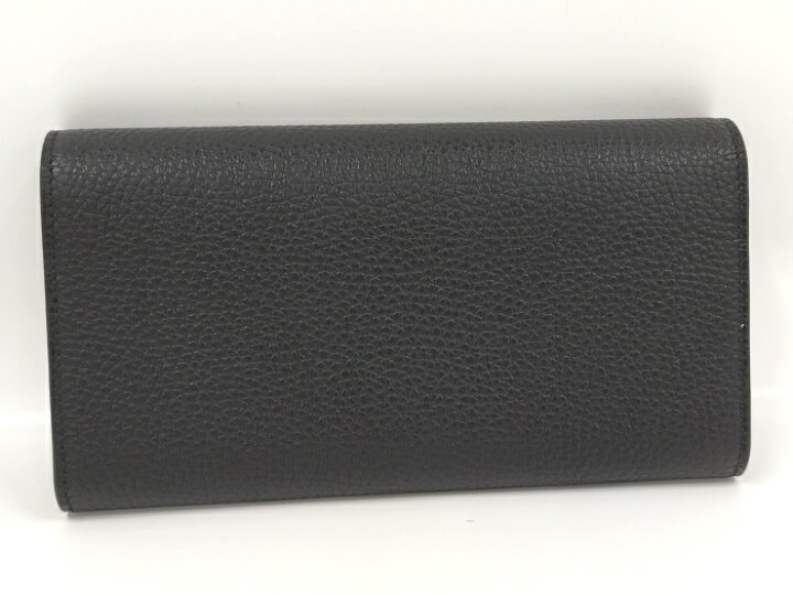 楽天市場】【中古】GUCCI フラップ 長財布 GGマーモント レザー 