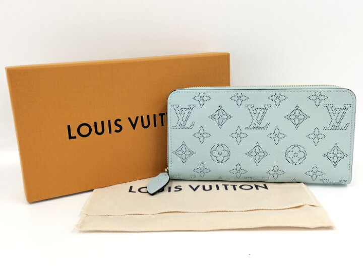 ルイヴィトン LOUIS VUITTON マヒナ ジッピー・ウォレット 長財布  