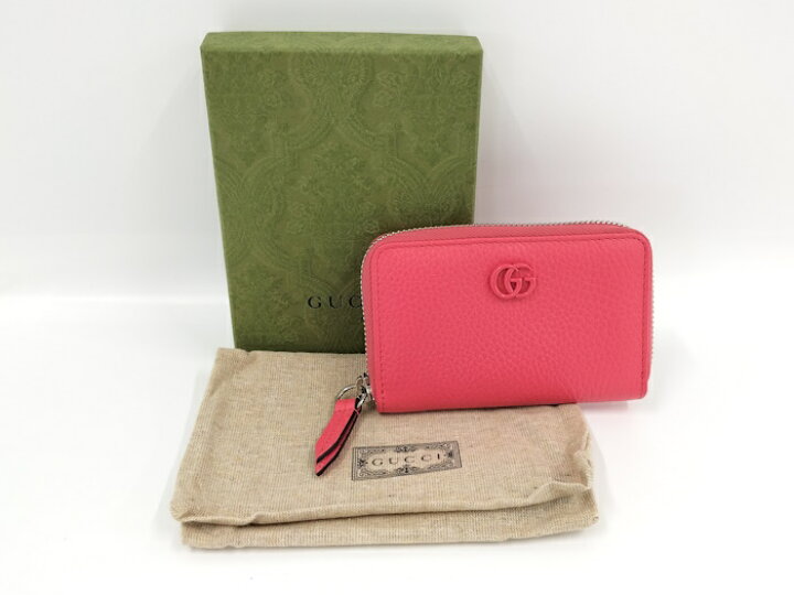楽天市場】【中古】GUCCI ダブルG ジップアラウンドウォレット コイン 