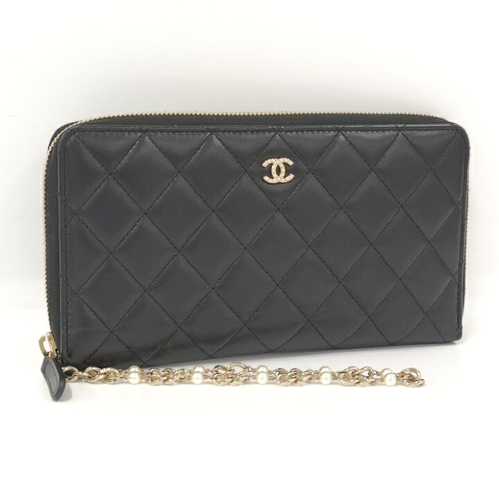 楽天市場】【中古】CHANEL マトラッセ オーガナイザー ラウンド 
