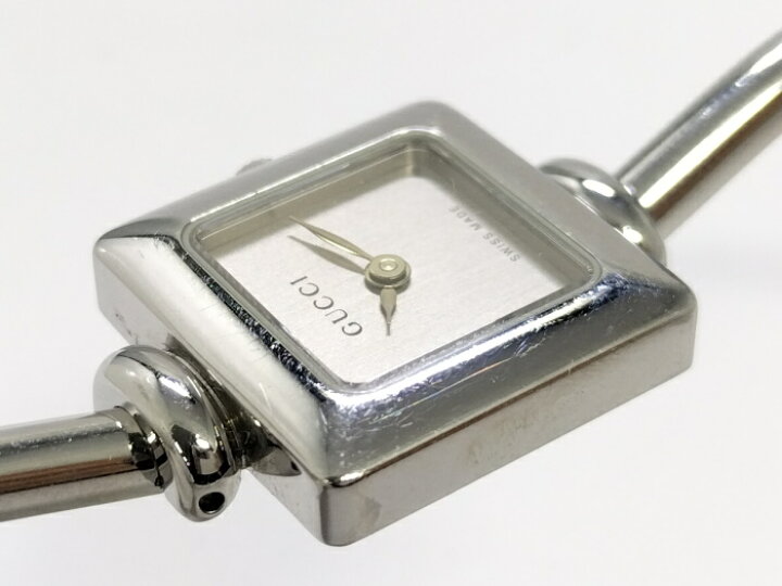 楽天市場】【中古】GUCCI レディース 腕時計 クオーツ SS シルバー文字  