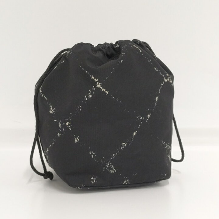 楽天市場】【中古】CHANEL 旧トラベルライン ポーチ 巾着型 ナイロン 