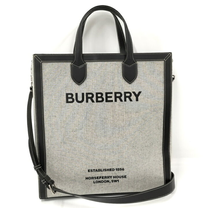 楽天市場】【中古】BURBERRY ホースフェリー 2WAY トートバッグ ロゴ 