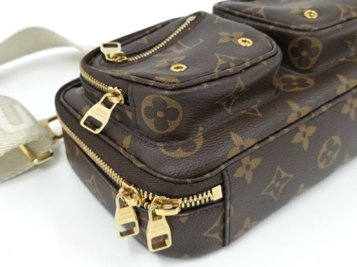 楽天市場】【中古】LOUIS VUITTON モノグラム ユーティリティ クロス 