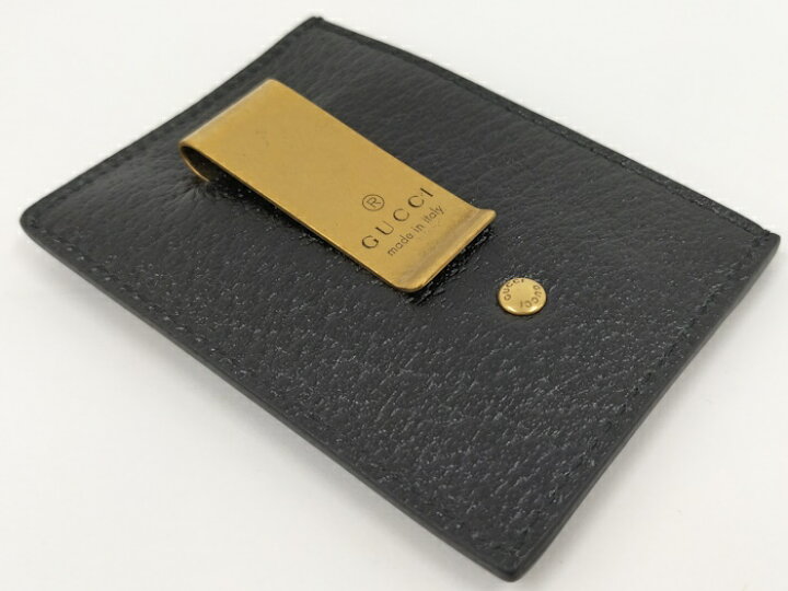 楽天市場】【中古】GUCCI カードケース マネークリップ GGマーモント  