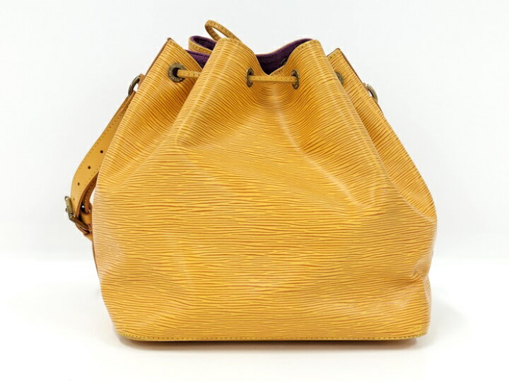 中古】 ルイヴィトン LOUIS VUITTON プチノエ ショルダーバッグ 巾着 