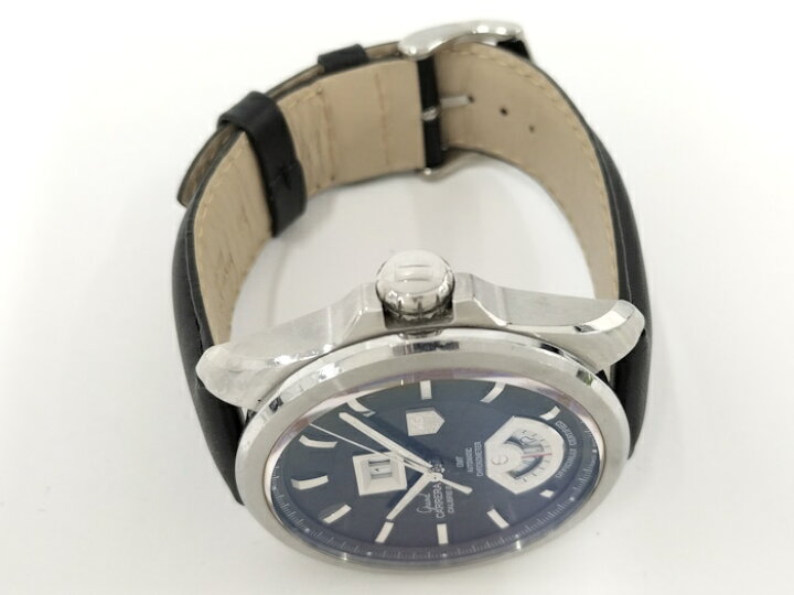 楽天市場】【中古】TAGHEUER グランドカレラ GMT メンズ 腕時計 自動巻 
