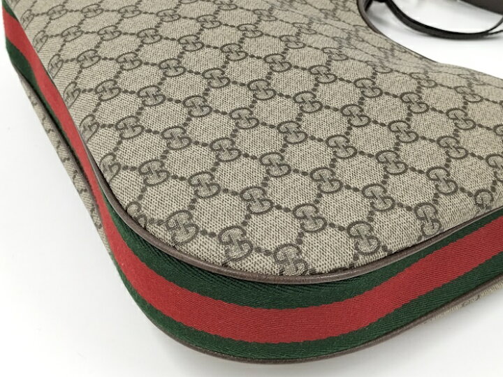 楽天市場】【中古】GUCCI ショルダーバッグ アタッシェ ミディアム GG  