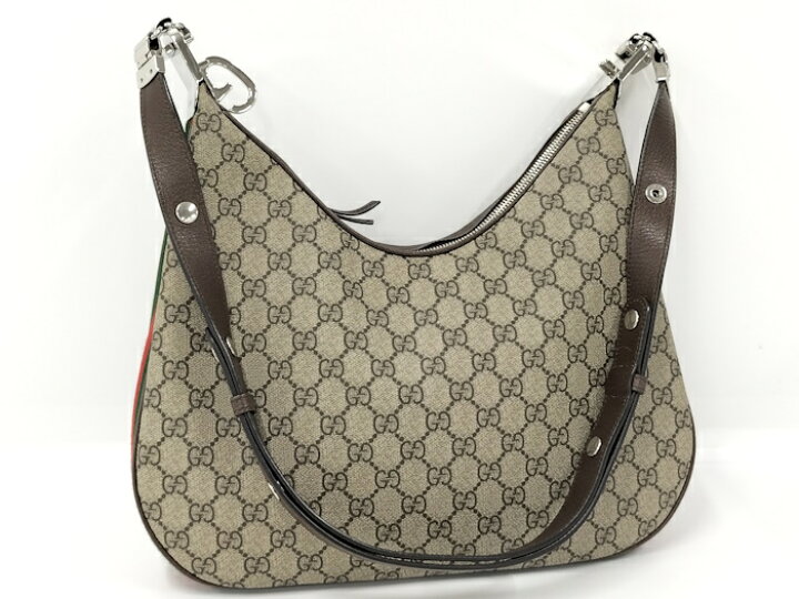楽天市場】【中古】GUCCI ショルダーバッグ アタッシェ ミディアム GG  