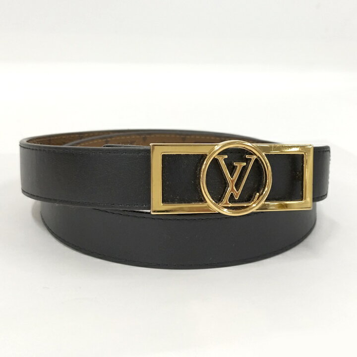 楽天市場】【中古】LOUIS VUITTON サンチュール LVドーフィーヌ ベルト 