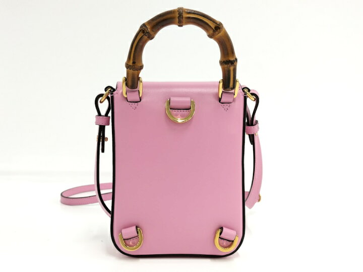 楽天市場】【中古】GUCCI 3WAYショルダーバッグ バンブー 702106  