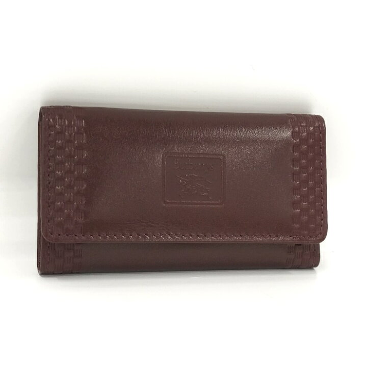 楽天市場】【中古】BURBERRY 4連キーケース レザー ボルドー 