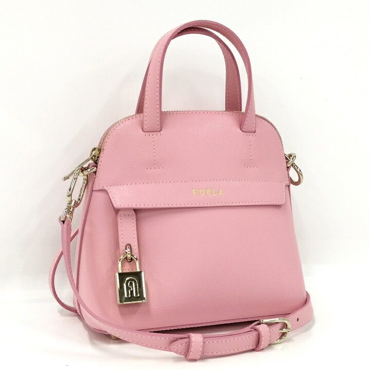 楽天市場】【中古】FURLA 2WAY ショルダーバッグ パイパー レザー  