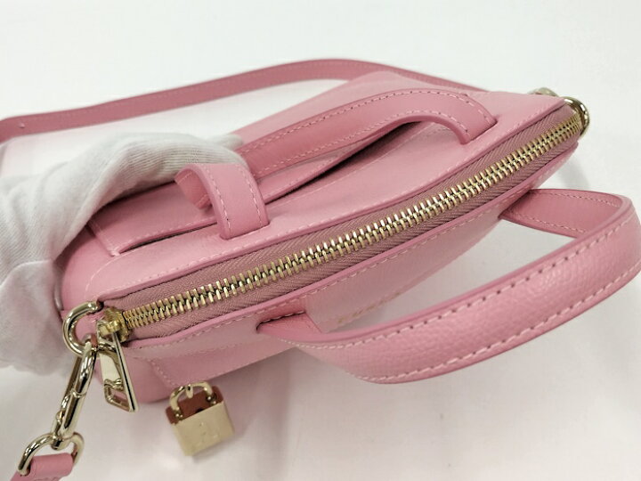 楽天市場】【中古】FURLA 2WAY ショルダーバッグ パイパー レザー 