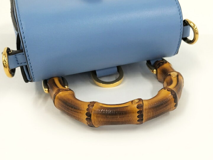 楽天市場】【中古】GUCCI バンブー 3WAYミニショルダーバッグ レザー  