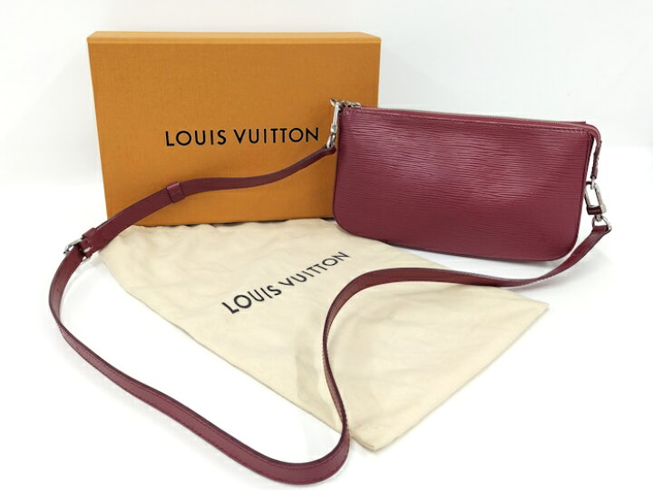 楽天市場】【中古】LOUIS VUITTON ポシェットアクセソワール エピ  