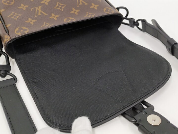 楽天市場】【中古】LOUIS VUITTON モンスリ メッセンジャー PM 
