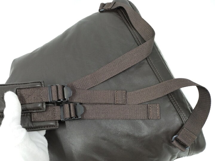 楽天市場】【中古】PORTER リュックサック ホースマン レザー ブラウン  