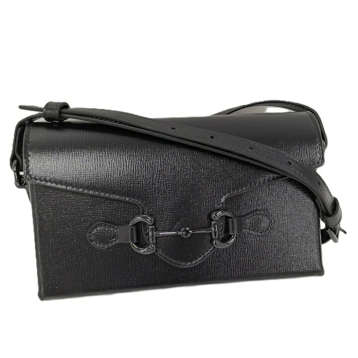 楽天市場】【中古】GUCCI ホースビット ショルダーバッグ レザー 