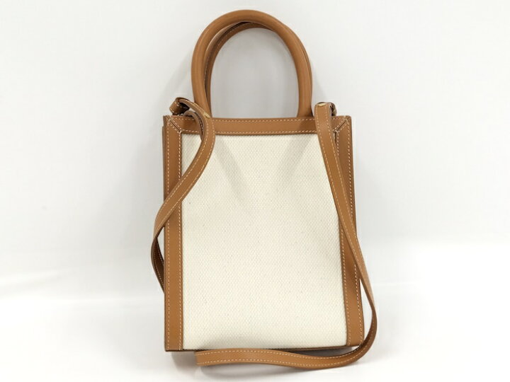 楽天市場】【中古】CELINE ミニバーティカルカバ 2WAY ショルダー 
