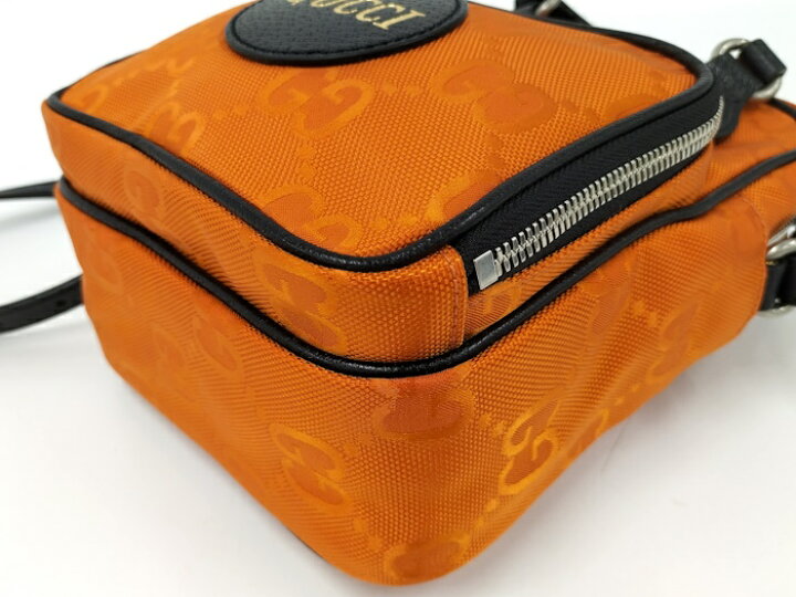 楽天市場】【中古】GUCCI オフザグリッド ショルダーバッグ ナイロン  