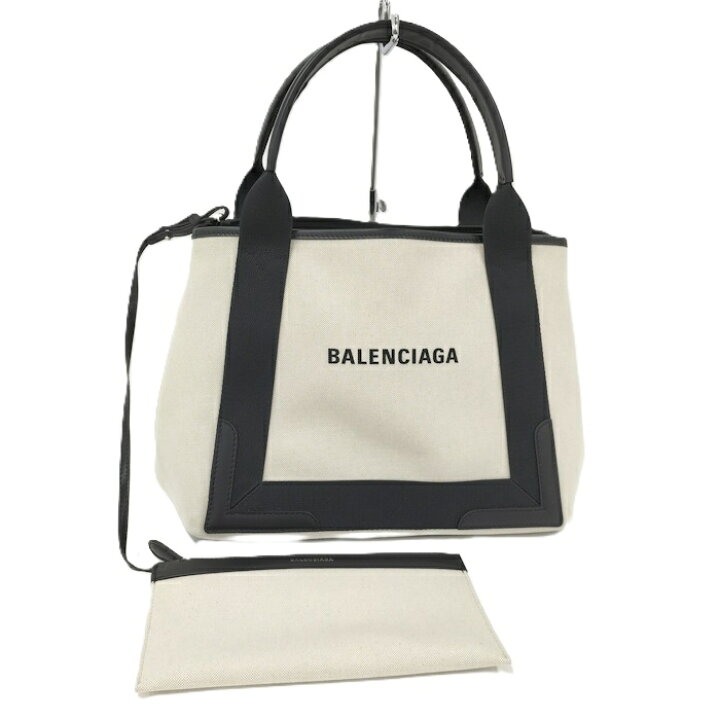 楽天市場】【中古】BALENCIAGA ネイビーカバス 2WAYショルダーバッグ 