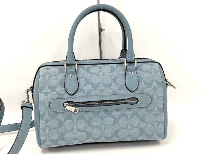 楽天市場】【中古】COACH 2WAYボストンバッグ シグネチャー レザー 