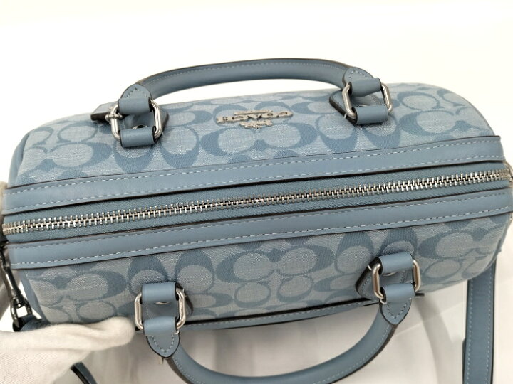 楽天市場】【中古】COACH 2WAYボストンバッグ シグネチャー レザー 