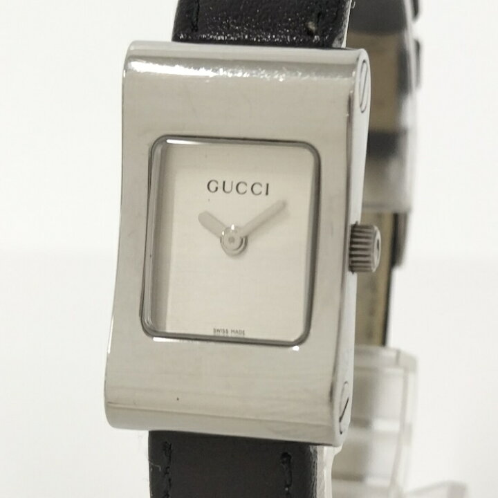 楽天市場】【中古】GUCCI レディース 腕時計 クオーツ SS シルバー文字 