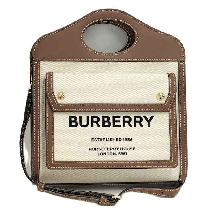 楽天市場】【中古】BURBERRY 2way ショルダーバッグ ミニツートン 