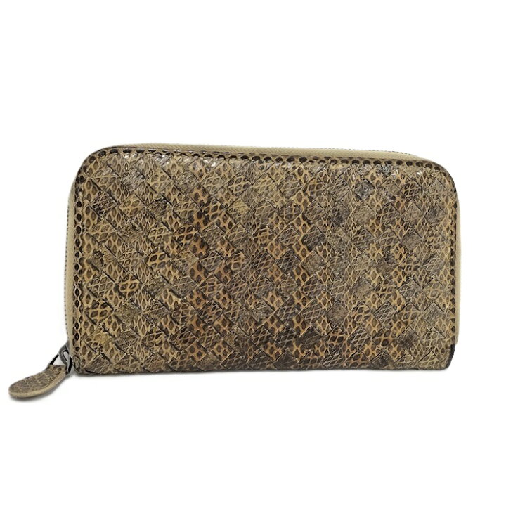 楽天市場】【中古】BOTTEGA VENETA ラウンドファスナー長財布 パイソン 