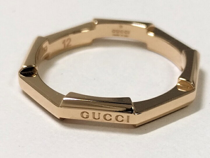 楽天市場】【中古】GUCCI ミラーリング 750PG K18PG ピンクゴールド 