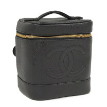 楽天市場】CHANEL キャビアスキン バニティバッグの通販