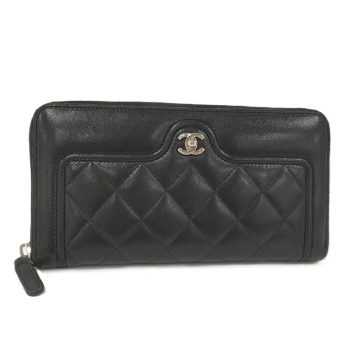 楽天市場】【中古】CHANEL ラウンドファスナー 長財布 ココマーク 