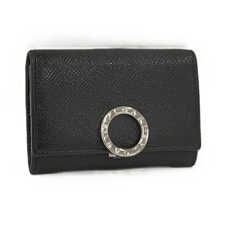 楽天市場】【中古】BVLGARI クリップ コインパース レザー ブラック  