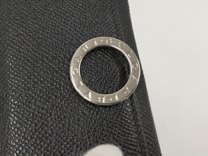 楽天市場】【中古】BVLGARI クリップ コインパース レザー ブラック  