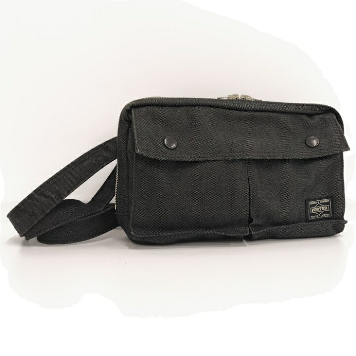 楽天市場】【中古】PORTER ショルダーバッグ キャンバス ダークグレー 