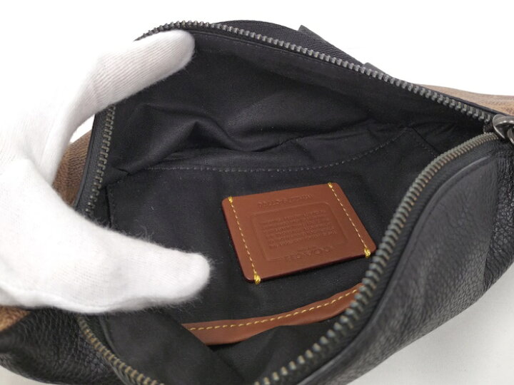 楽天市場】【中古】COACH ボディバッグ チャーターベルトバッグ  