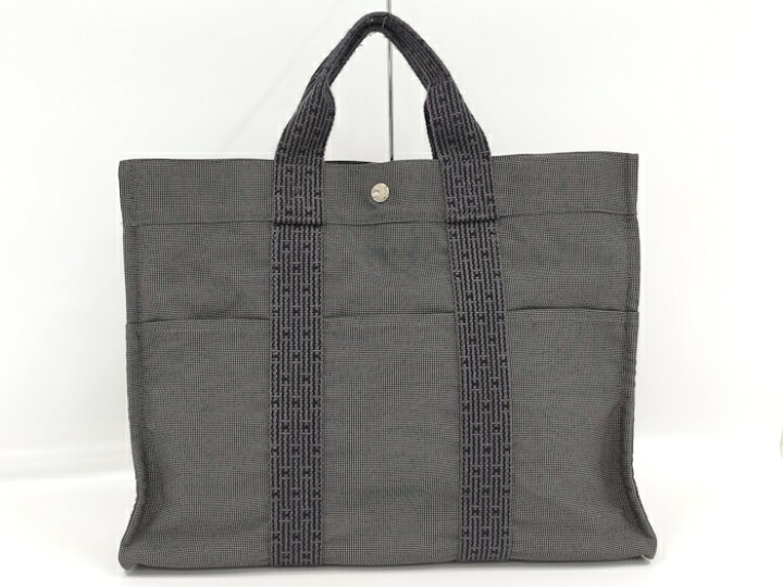 楽天市場】【中古】HERMES トートバッグ エールライントートMM 