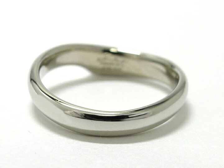 楽天市場】【中古】Tiffany＆Co. オープンハート バンドリング Pt950  