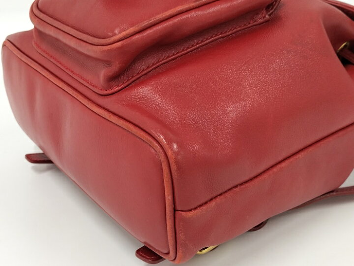 楽天市場】【中古】GUCCI オールドグッチ バンブー リュックサック 