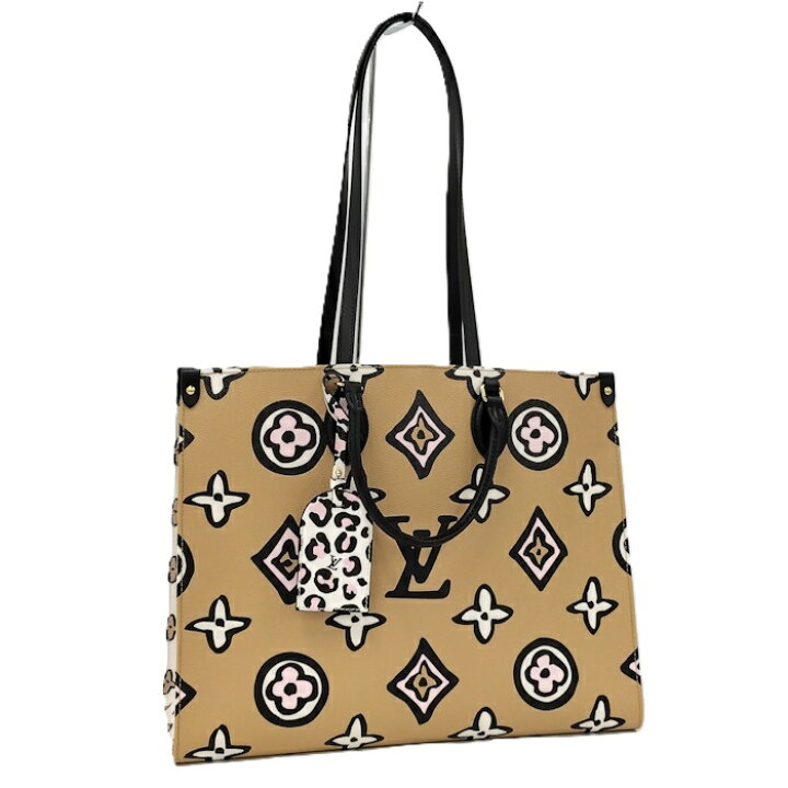 楽天市場】【中古】LOUIS VUITTON オンザゴーGM 2WAYバッグ モノグラム 