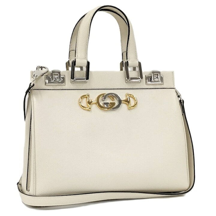 楽天市場】【中古】GUCCI ズゥミ スモール トップハンドルバッグ 