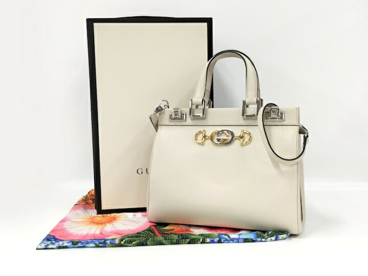 楽天市場】【中古】GUCCI ズゥミ スモール トップハンドルバッグ 